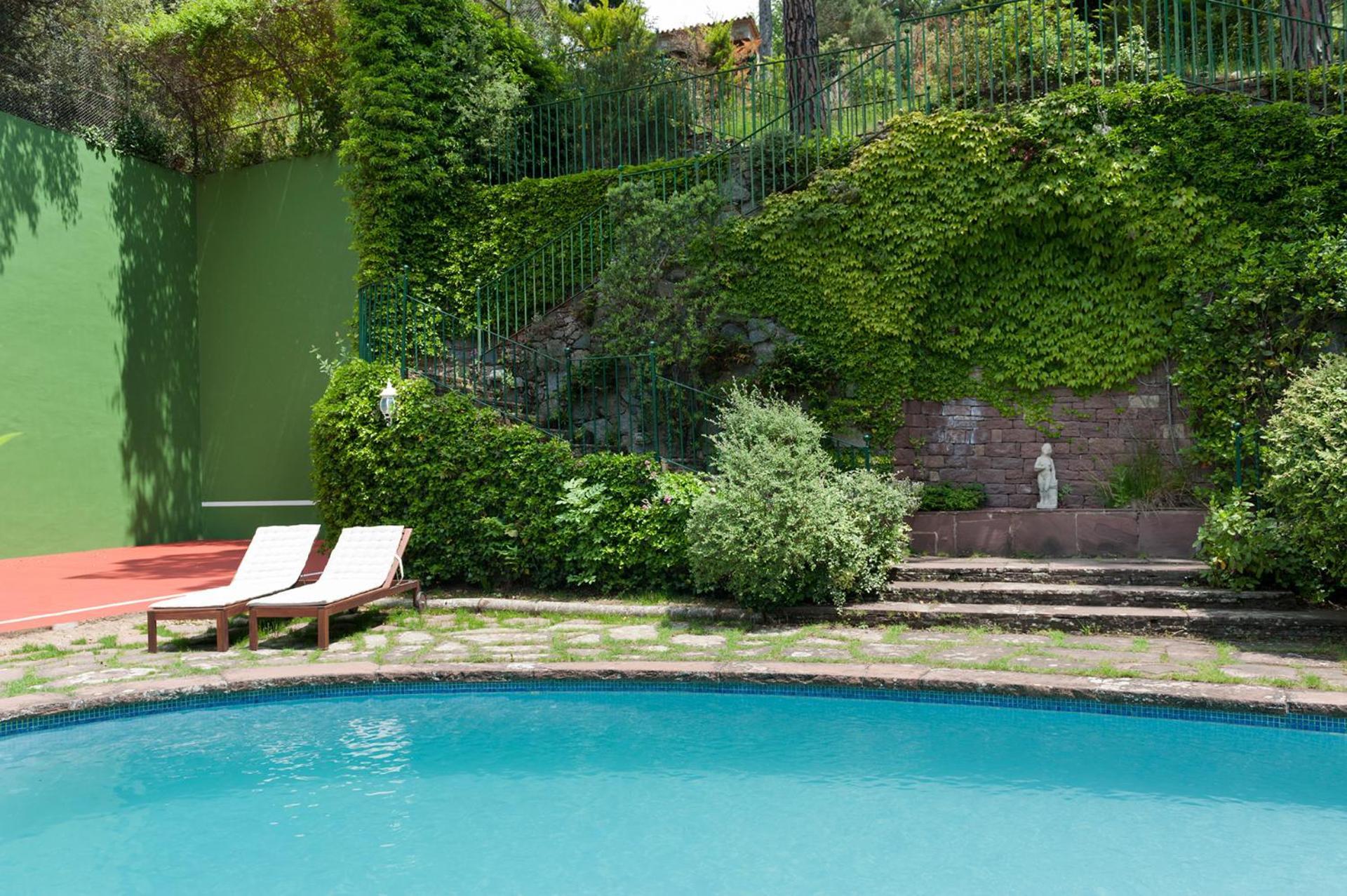 Bed and Breakfast Magnoliablanca Viladrau Esterno foto
